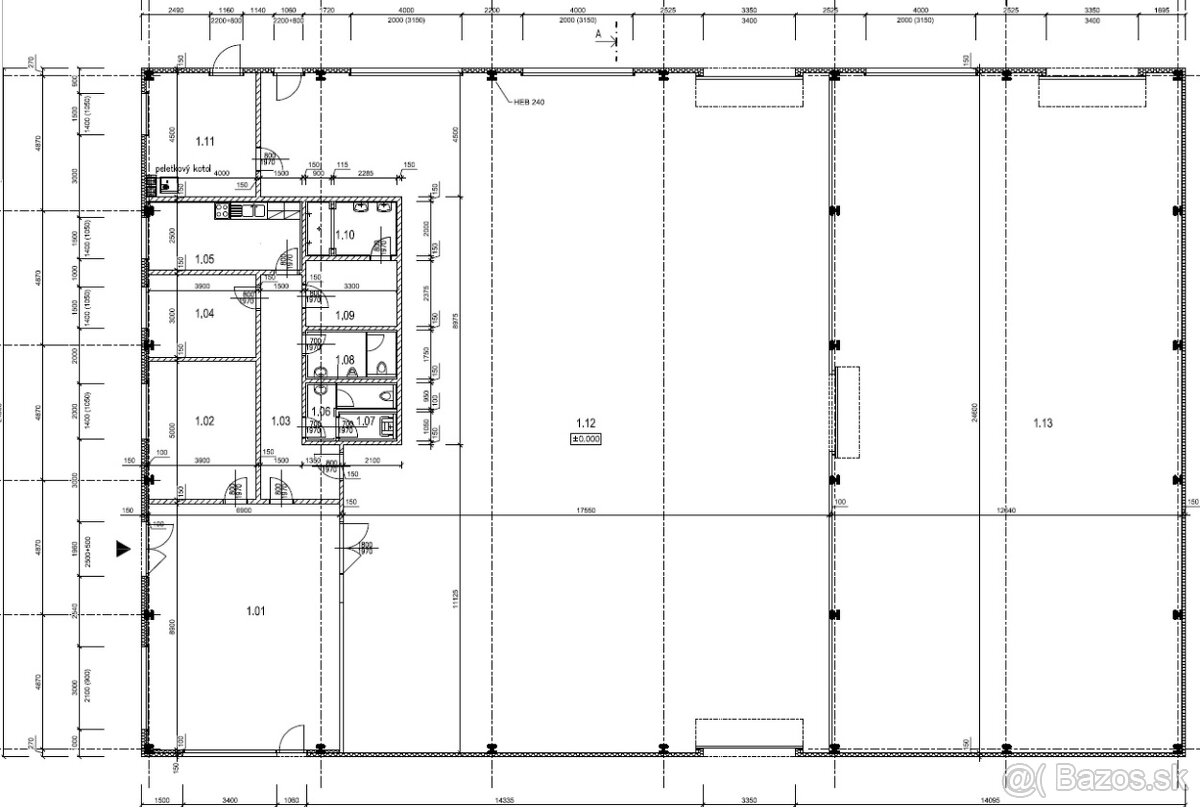 PRENAJOM HALA / SKLAD / PREDAJNA v PRIEKOPE - 2