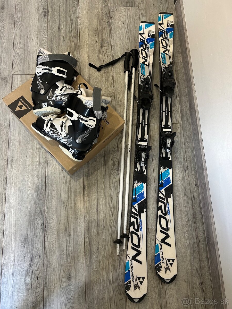 Predám lyže s topánkami a palicami - 2
