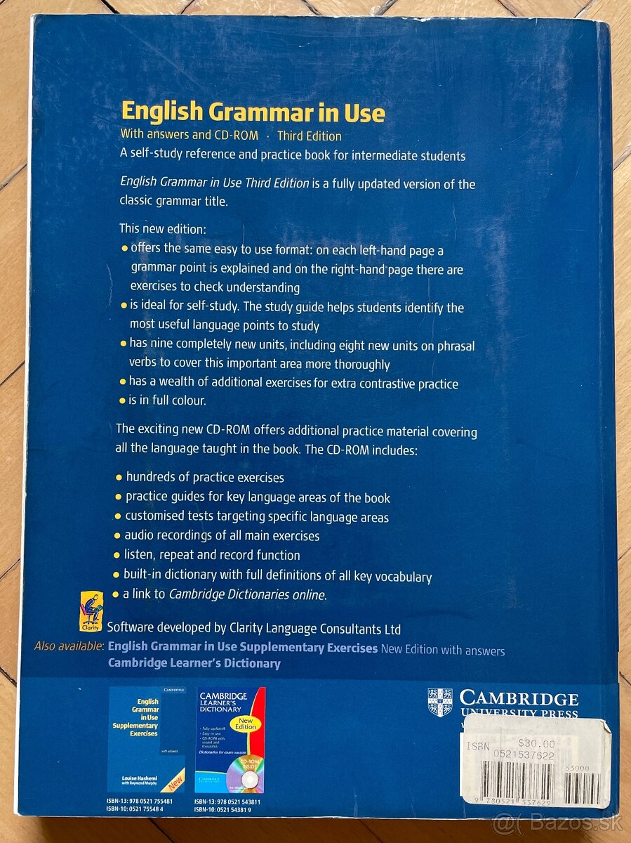 KNIHA English Grammar in Use - Raymond Murphy za 4EUR - 2