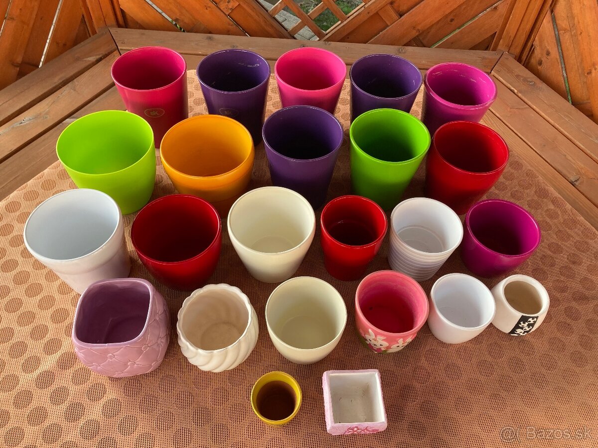 Rôzne kvetináče - 2