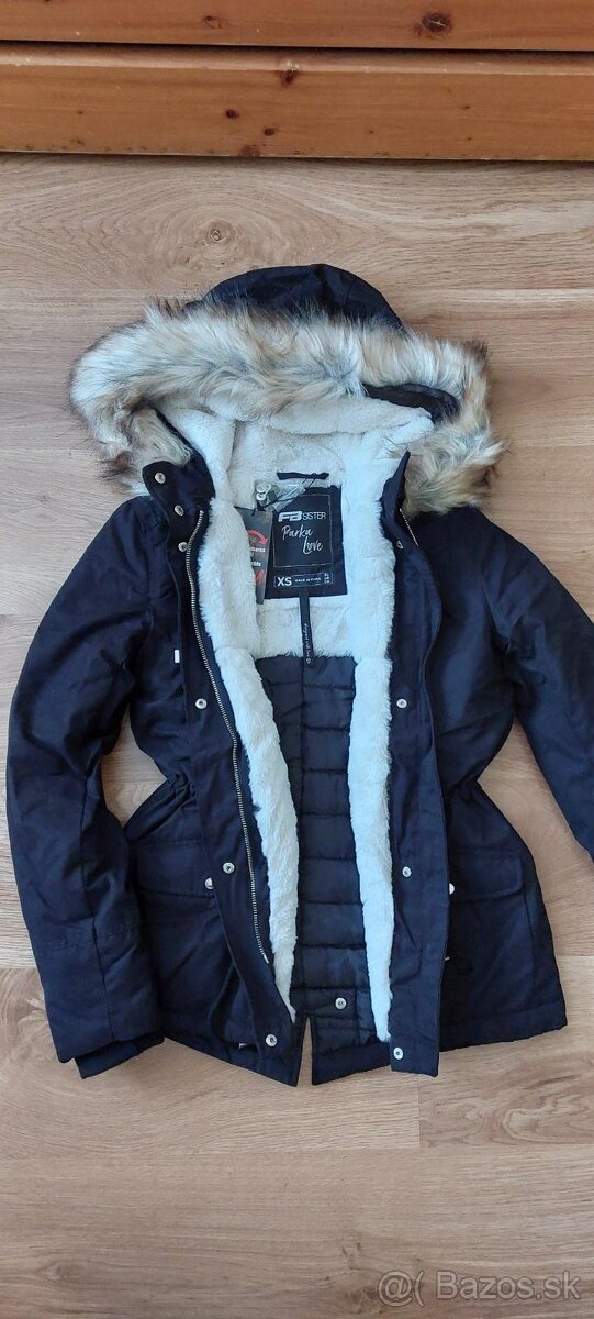 Dámska zateplená bunda - čierna, béžová, khaki XS / Nová - 2