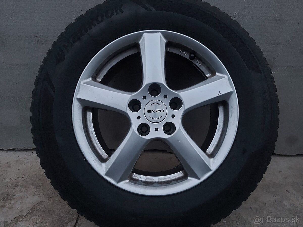 7Jx16 5x114,3 ET40 - nemecké hliníkové disky ENZO - 2