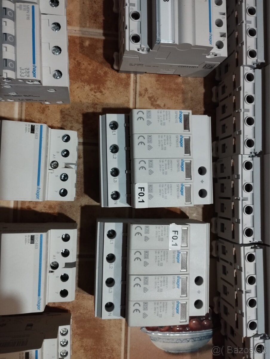 Predám Hager ističe a FI - 2