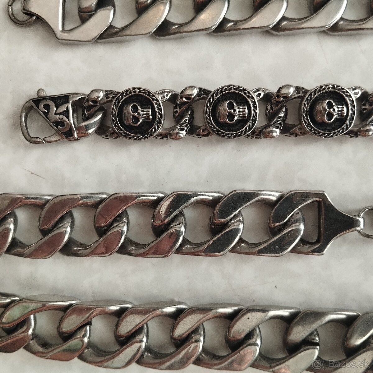 Predám set kovových doplnkov: - 2