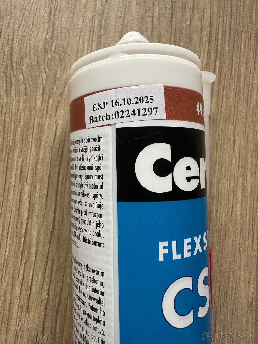 Sanitárny silikón CERESIT CS 25 - 49 CLINKER - 2