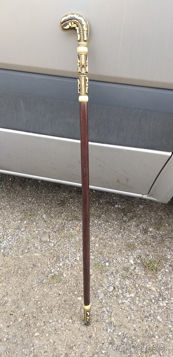 Vychádzková starožitná palica - 2