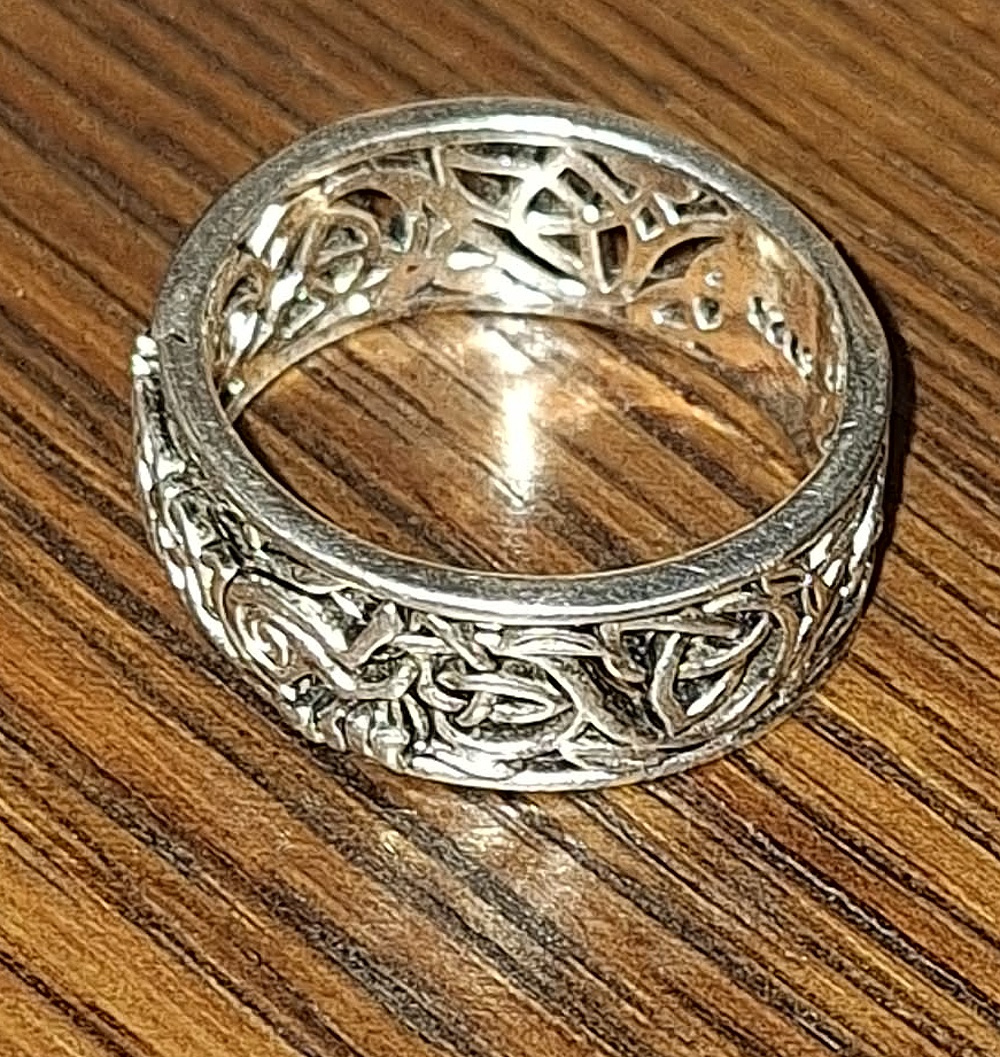 STRIEBORNÝ PRSTEŇ - 2