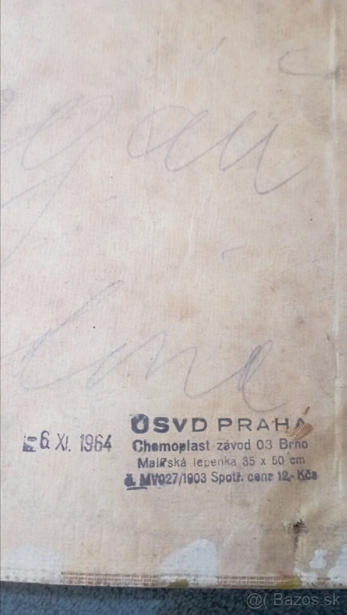 Ručne maľovaný obraz 1964 - 2