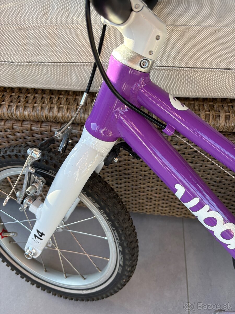 Woom 2, detský bicykel 14, prvý bicykel. - 2