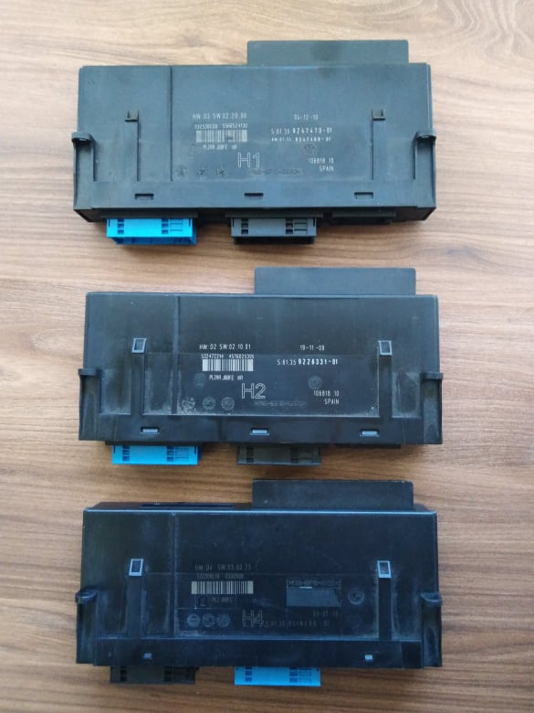 BMW E90 E91 E87 moduly, riadiace jednotky č.2 - 2