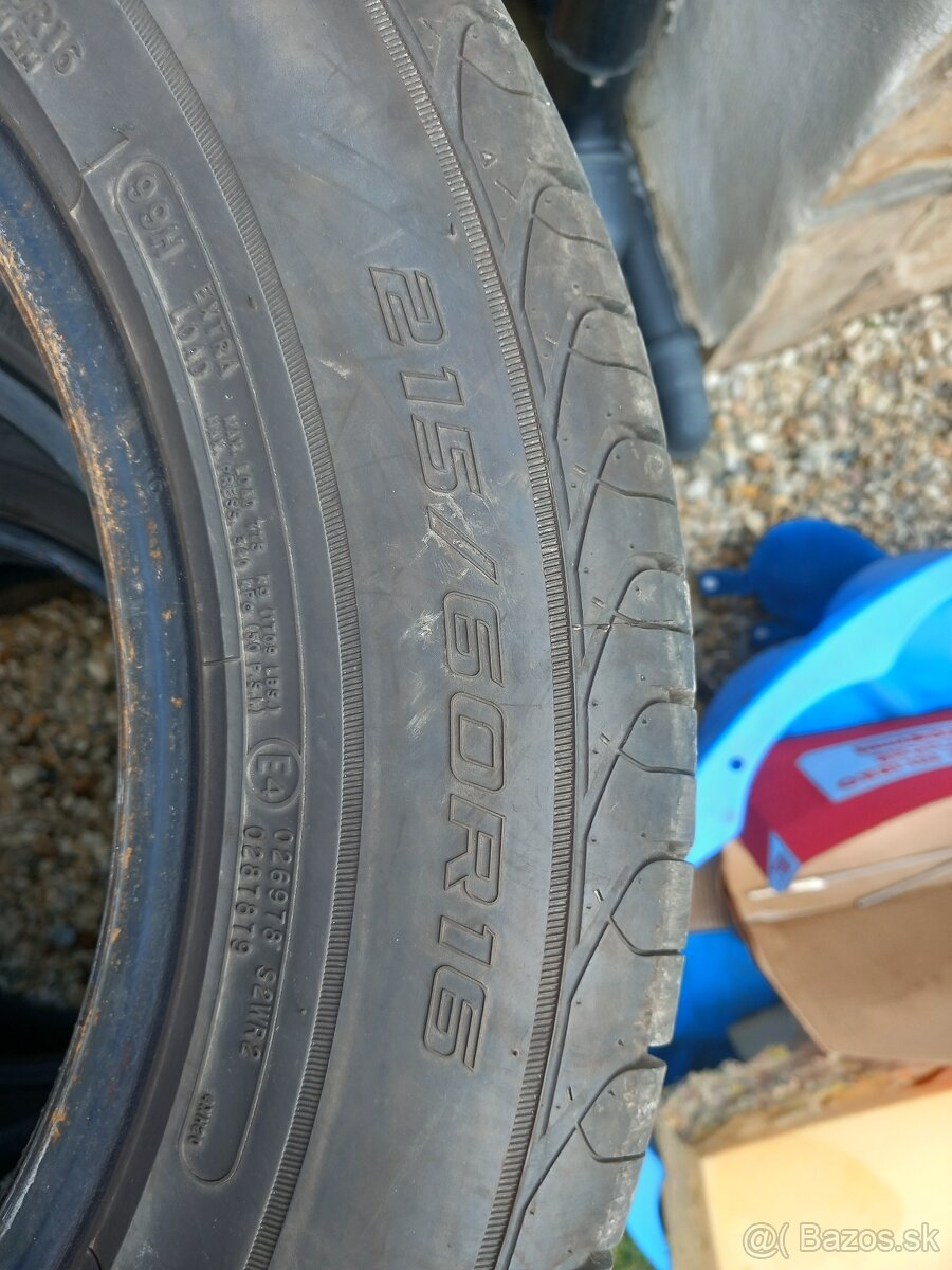 Pneumatiky 215/65 R16 - 2