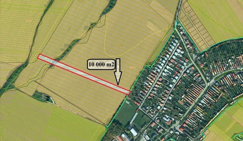 Predaj kvalitnej ornej pôdy v blízkosti obce Bijacovce - 2