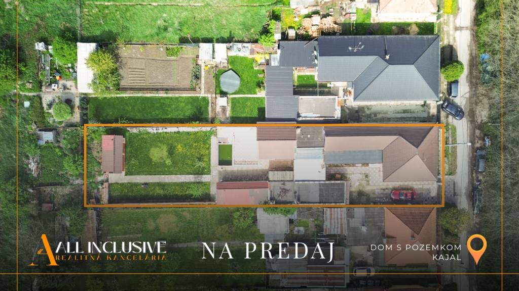 ALL INCLUSIVE l NA PREDAJ PRIESTRANNÝ RODINNÝ DOM V OBCI KAJ - 2