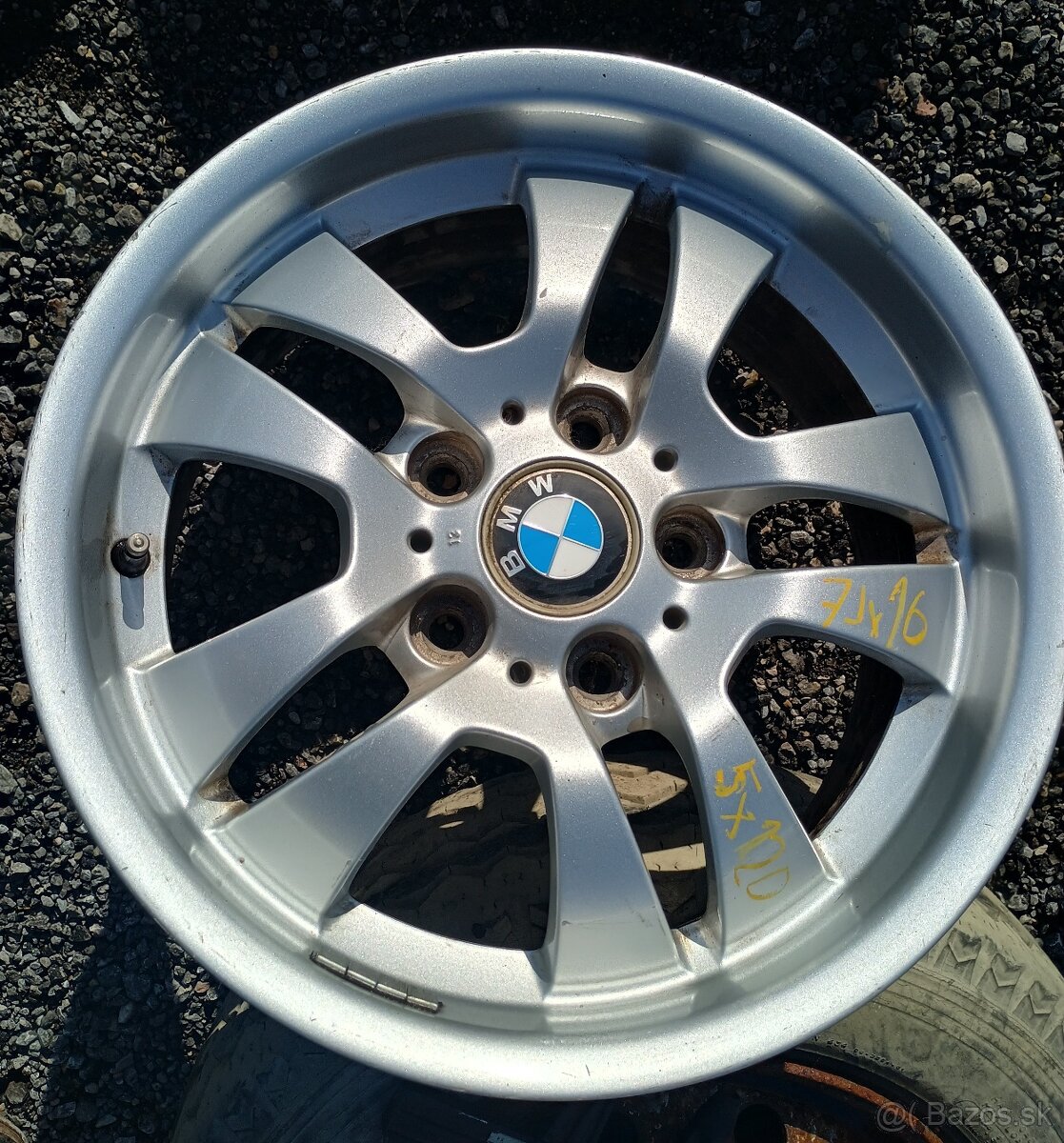 5x120 BMW elektrony 7JxR16 6765762 - 2