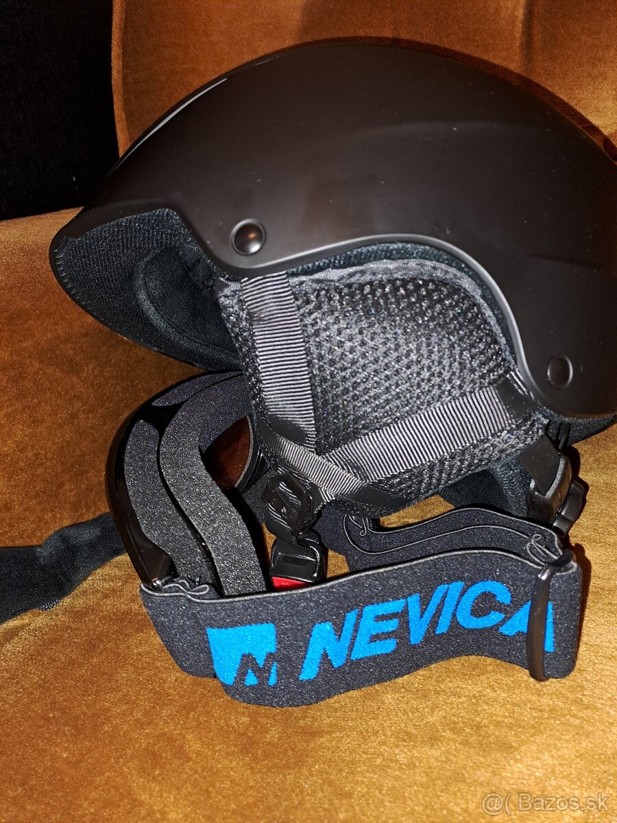 Lyžiarska prilba a okuliare nové - 2