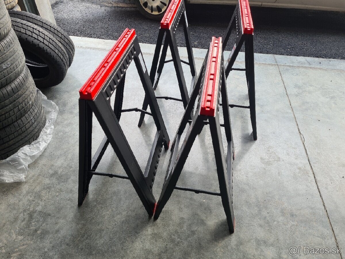 Stavebné kozy skladacie 4ks - 2