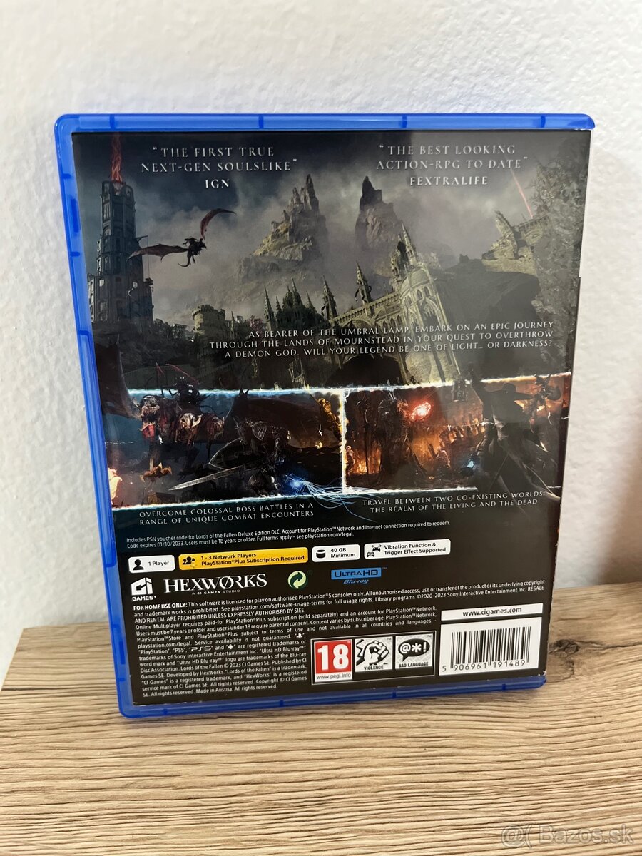 Lords of Fallen Deluxe edition ps5 - 2