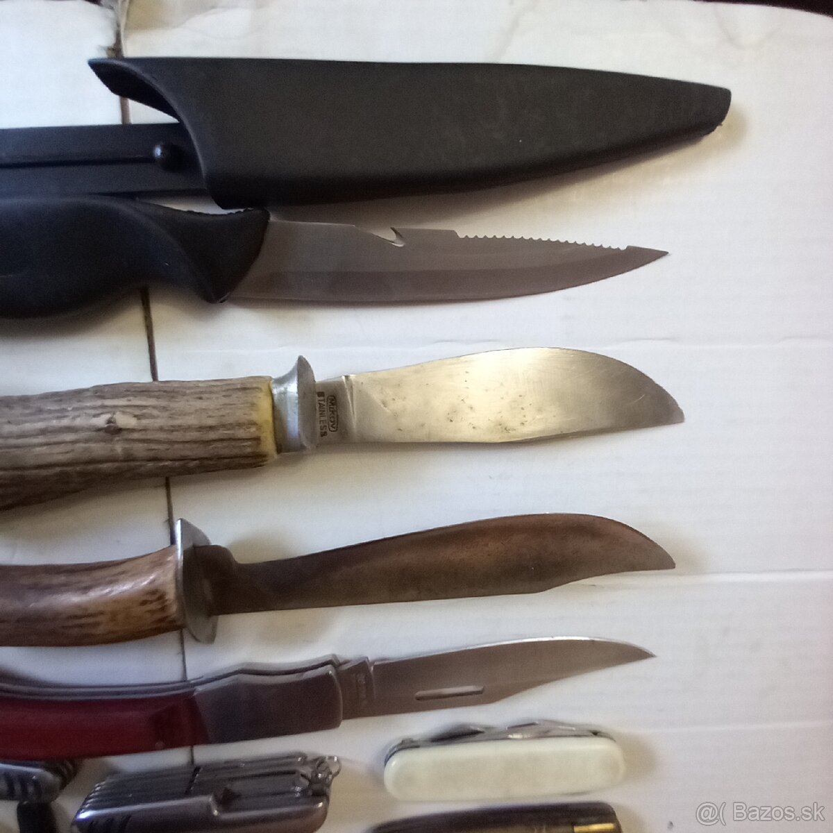 Vreckové nožíky,dve dýky,britvy - 2