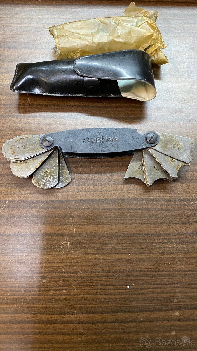 Mierky na zvary a medzery - 2