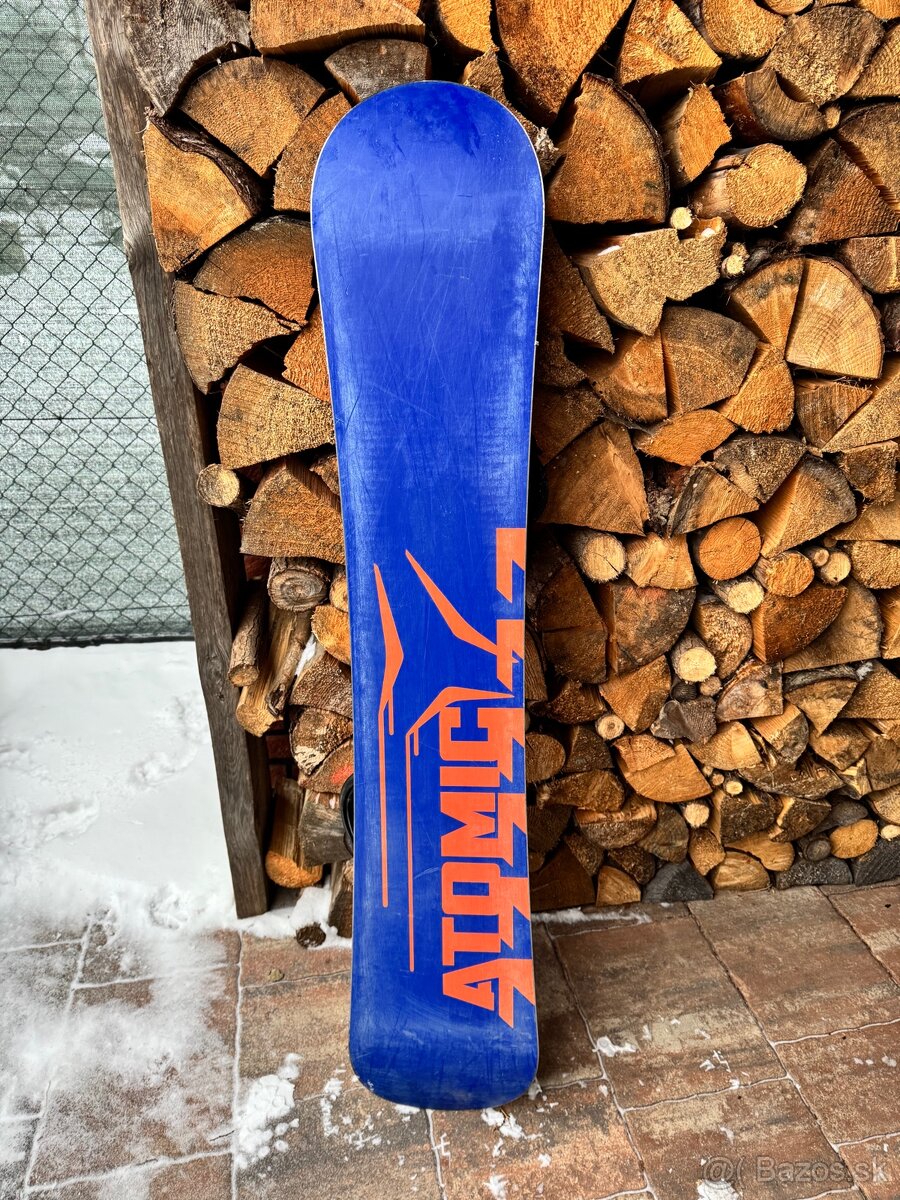 Snowboard atomic 148cm dobrom stave - 2