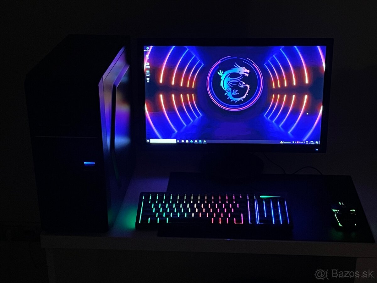 Herný PC +monitor,klávesnica,myš - 2