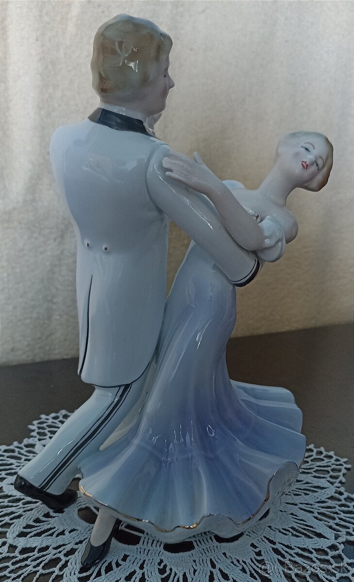Tanečný pár- porcelán - 2