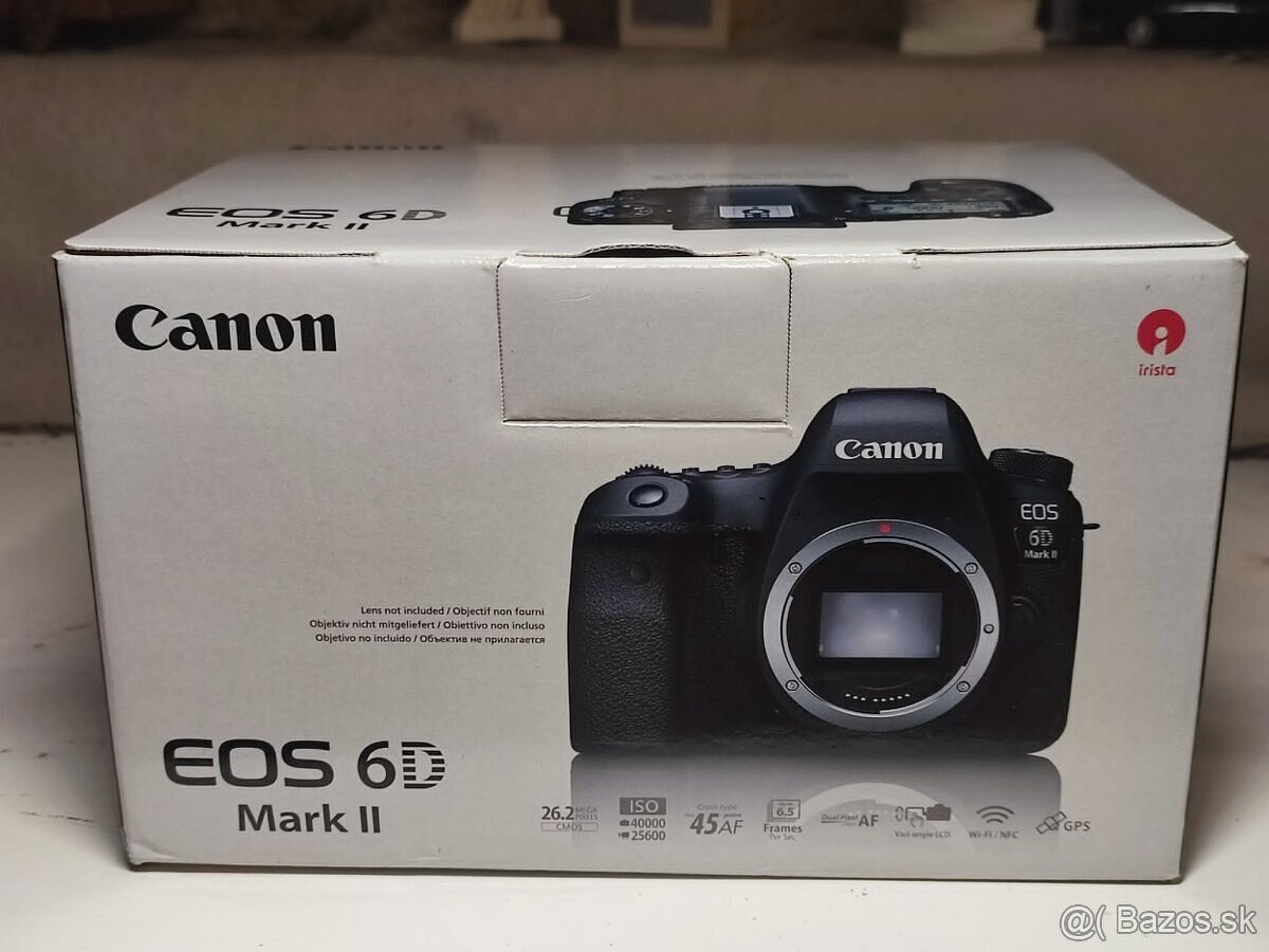 zrkadlovka Canon EOS 6D Mark II - 2