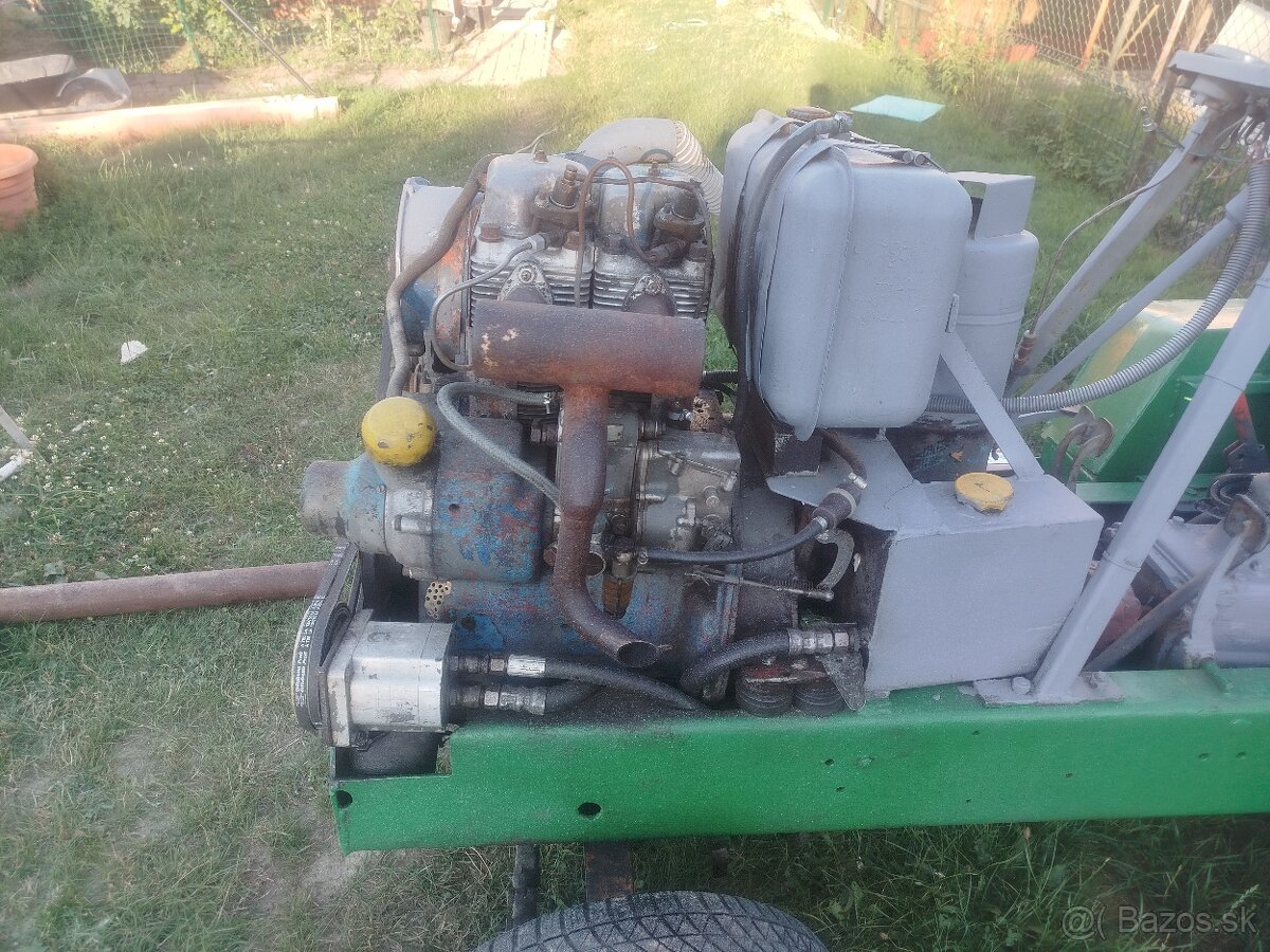 Malotraktor domácej výroby - 2