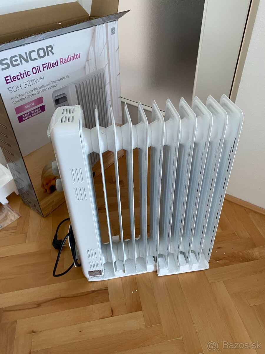 Elektrický olejový radiátor Sencor SOH 3211WH - 2