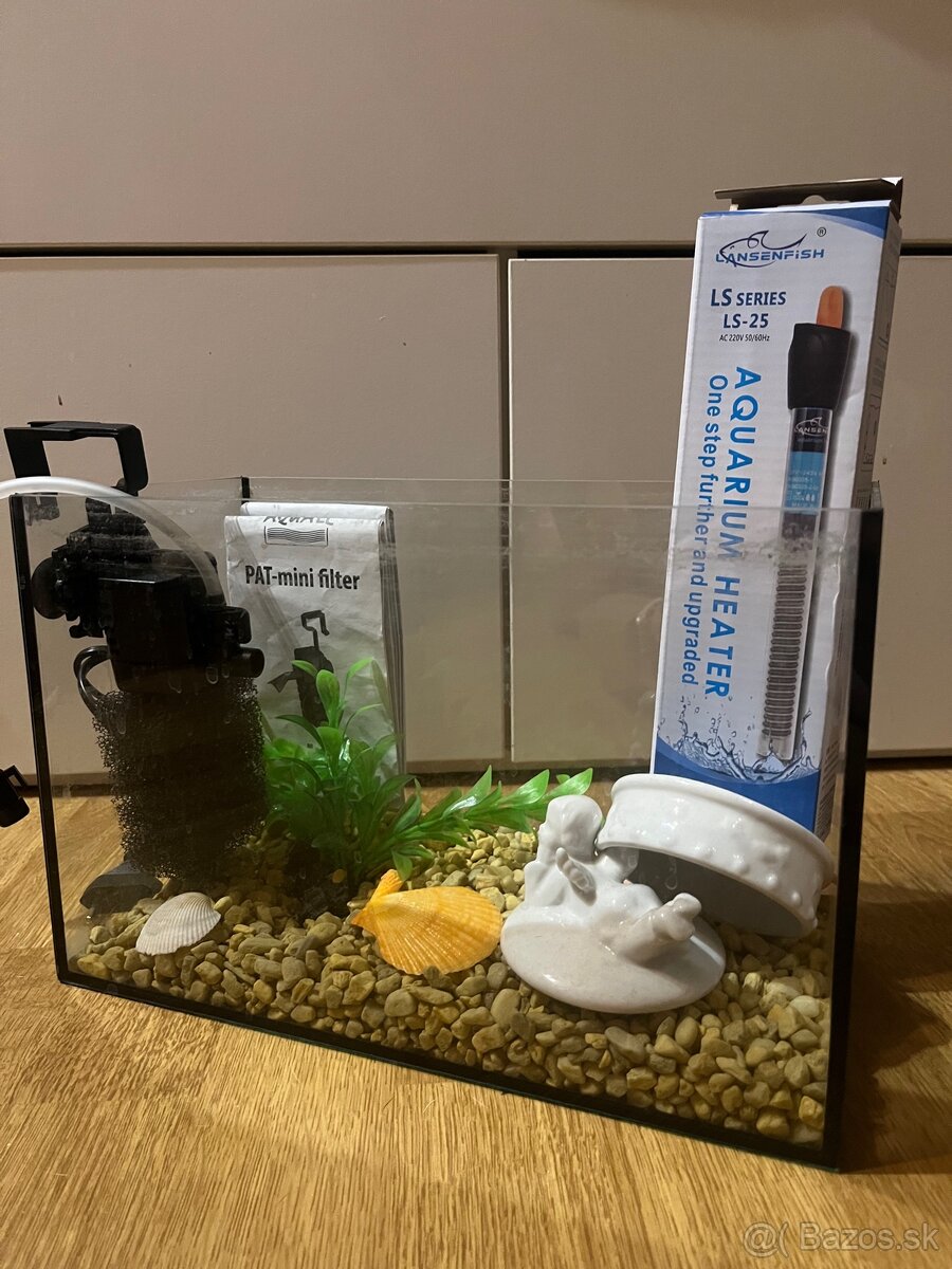Akvárium s filtráciou - 2