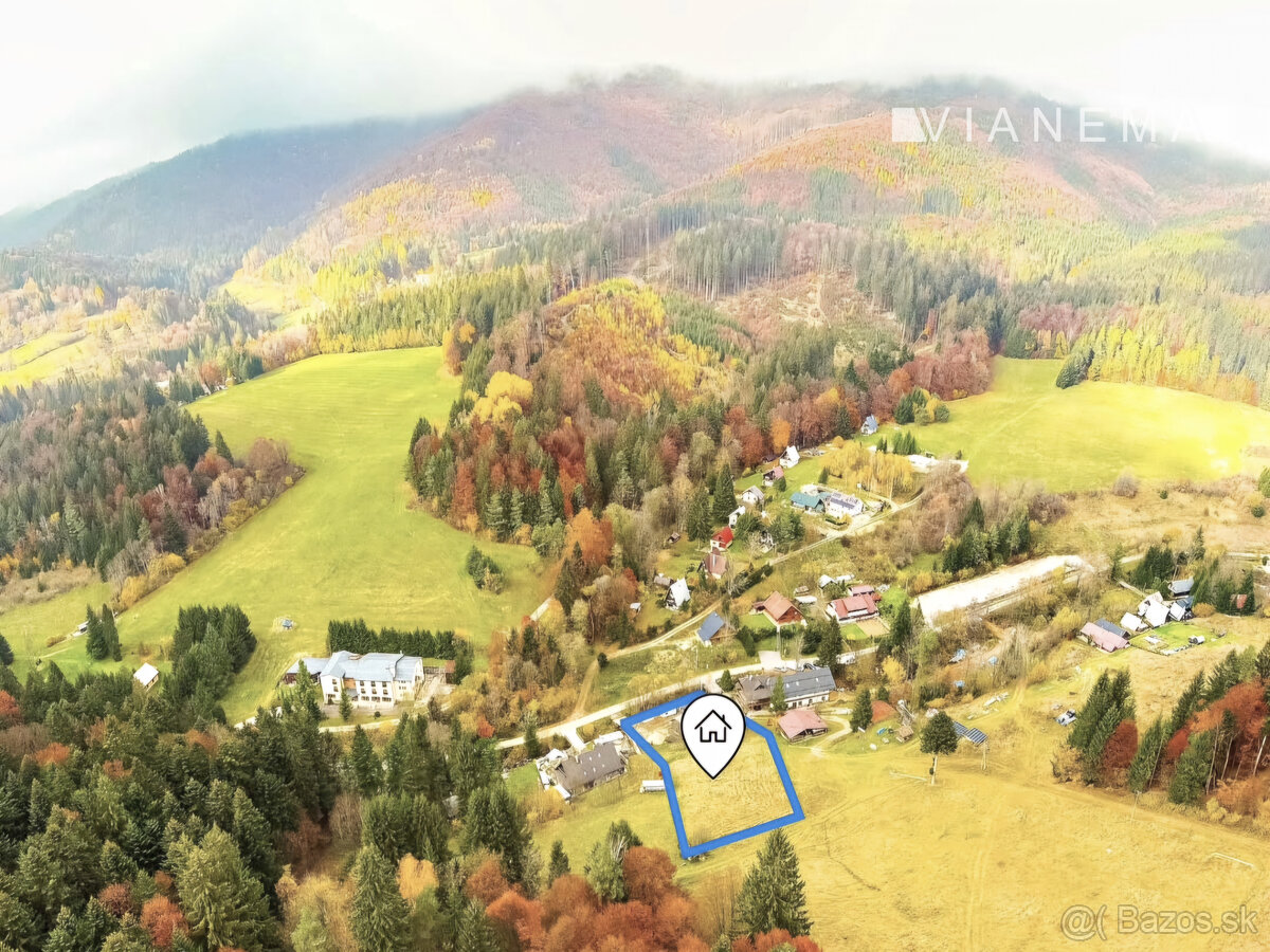 IBA U NÁS Stavebný pozemok s výhľadom SKI Čertov, Lazy p.M. - 2
