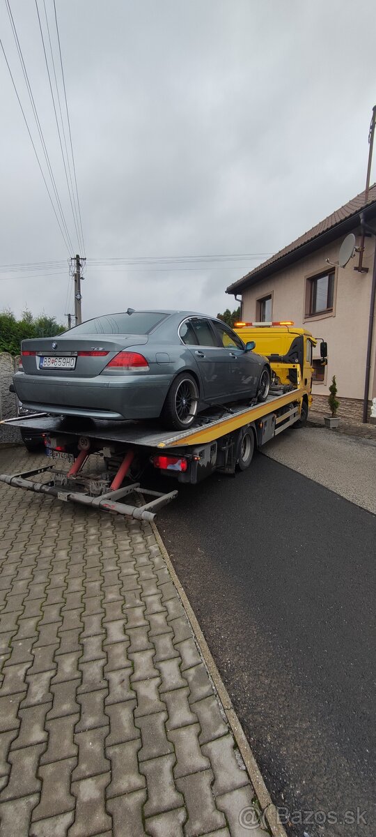 PREDÁM BMW 745i +lpg r.v.2002 245kw - 2