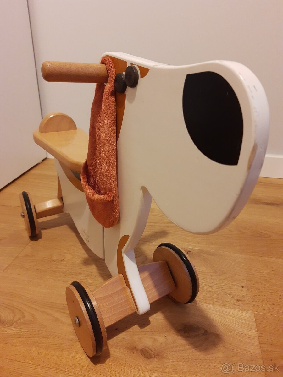 Drevené odrážadlo - psík - 2