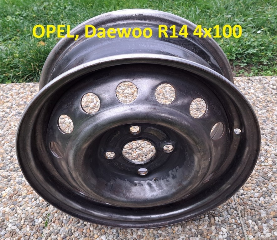 PLECH. DISKY PO 1 KUSE - ŠKODA, BMW, PEUGEOT, FORD,RENAULT, - 2