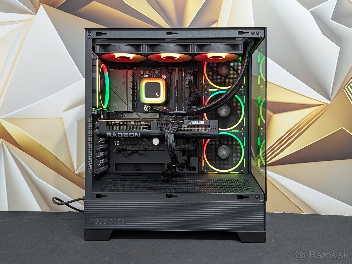 AMD RYZEN 7 7800X3D/RX 9070 XT/32GB DDR5/1TB NVMe/850W - 2