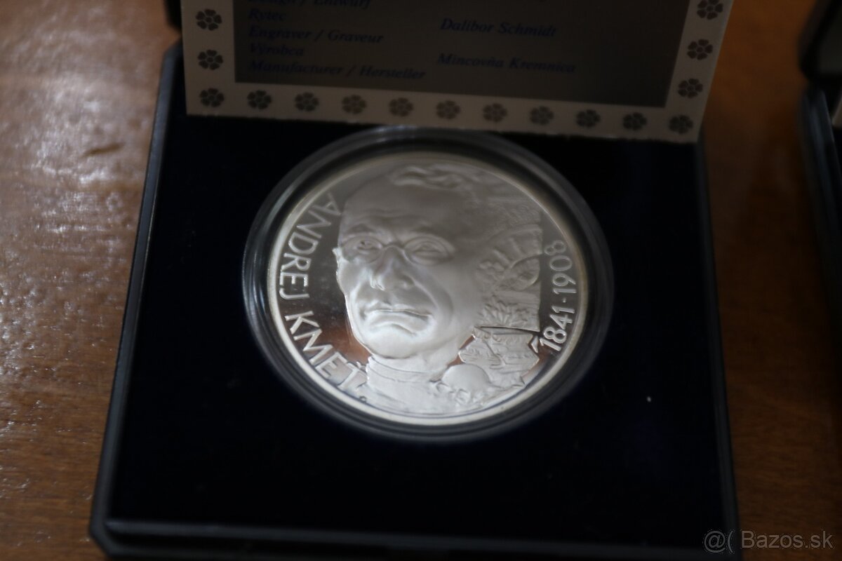 Strieborne mince 200 SK - 2