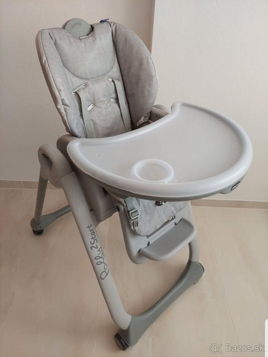 Detská jedálenská stolička Chico Polly 2 Start - 2