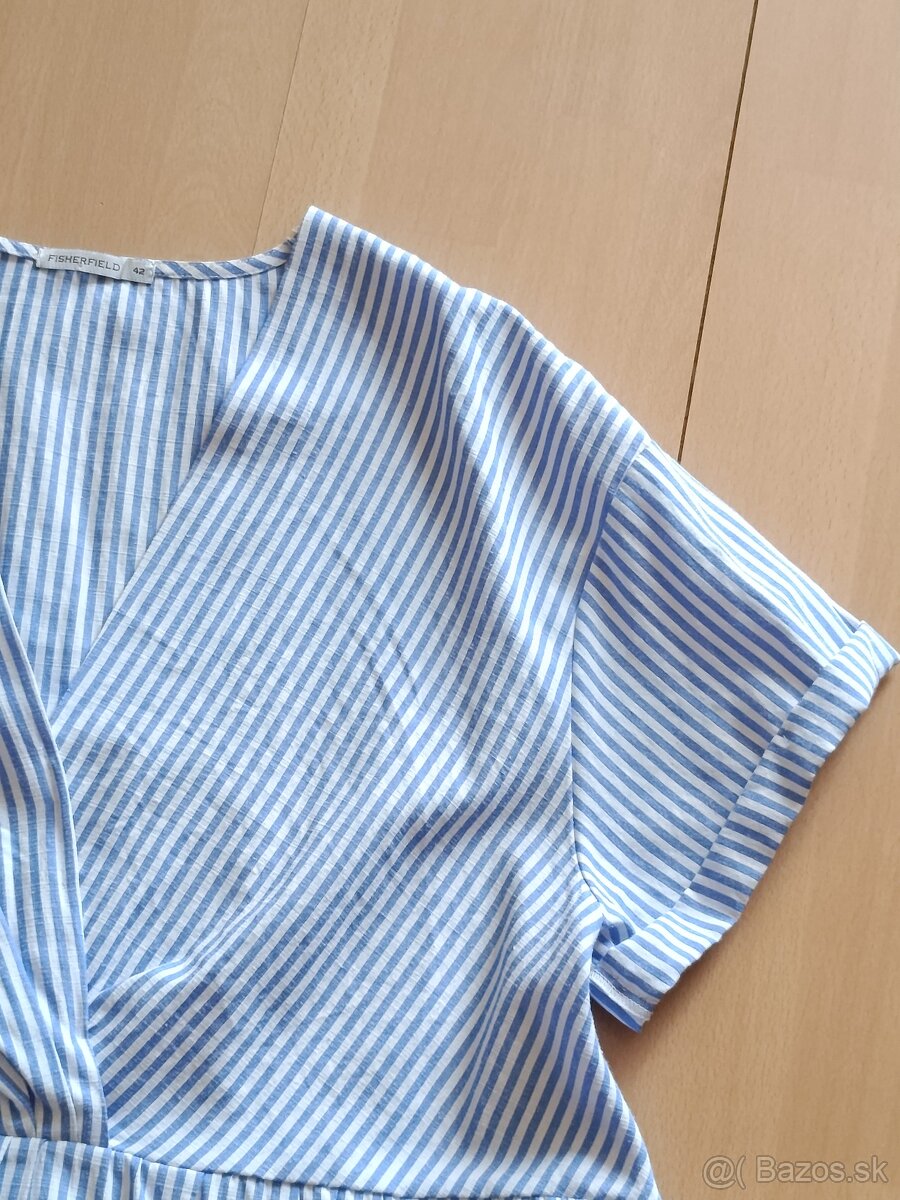 Šaty s pásikmi - pruhované šaty - 2