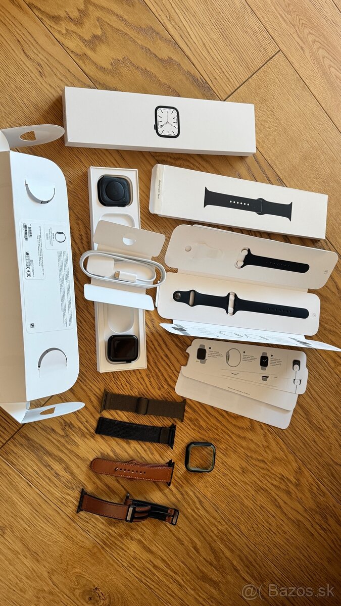 Apple watch 7 45mm temný atrament - 2