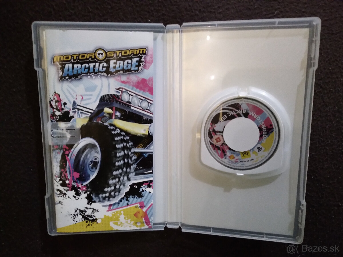 PSP hra Motorstorm Arctic Edge + UMD film - 2