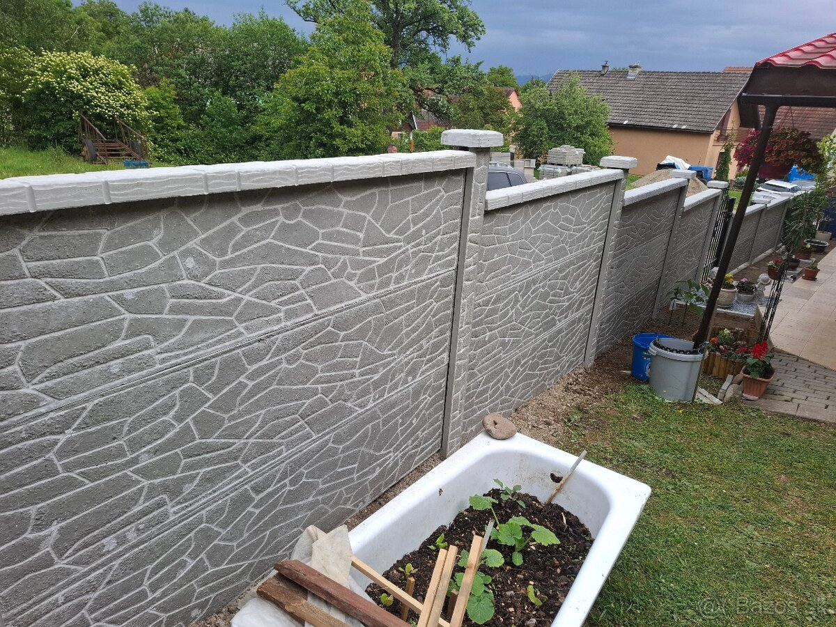 Betónové ploty - 2
