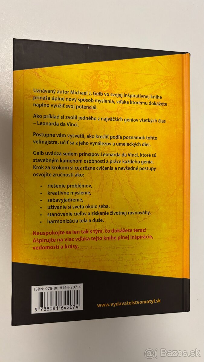 Mysli ako Leonardo da Vinci - Michael J. Gelb - 2