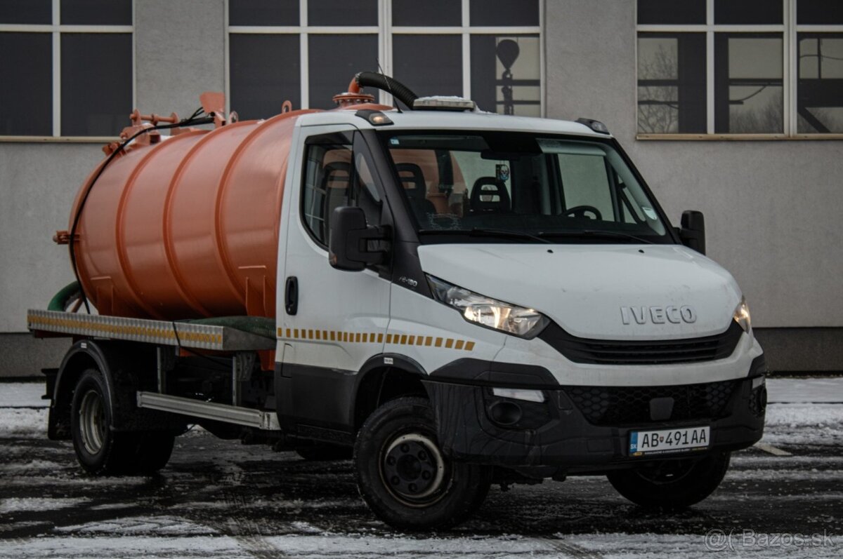Iveco Daily 3.0d180 Fekál 5m3 //NOVA NADSTAVBA// - 2