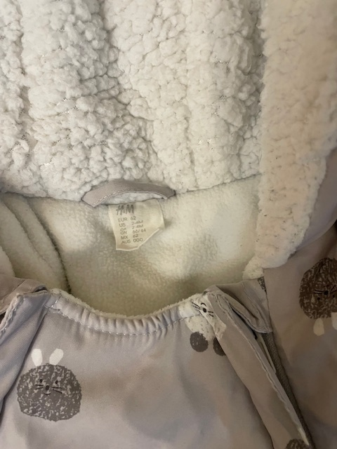 overal zimný 62 H&M - 2