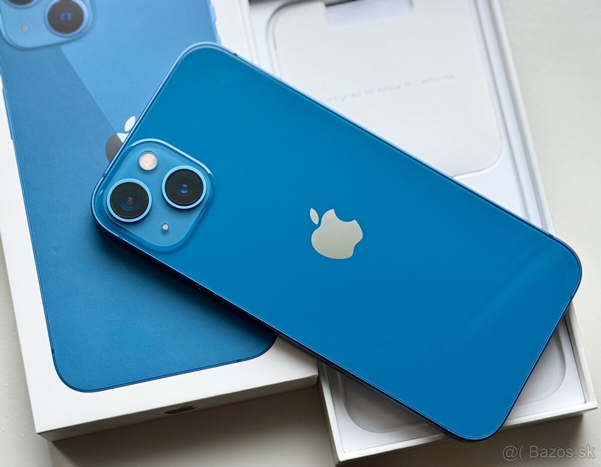 iPhone 13 Mini Blue BATERIE 100% TOP - 2