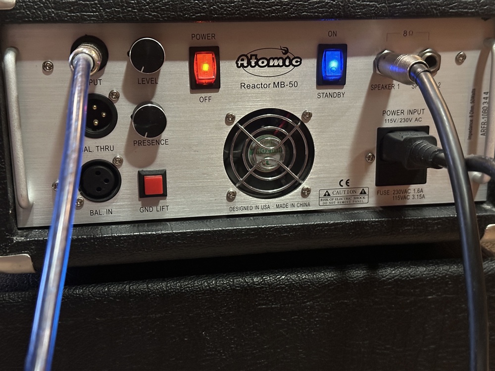 Atomic Reactor MB-50 lampový koncák + FRFR box FR-GP - 2