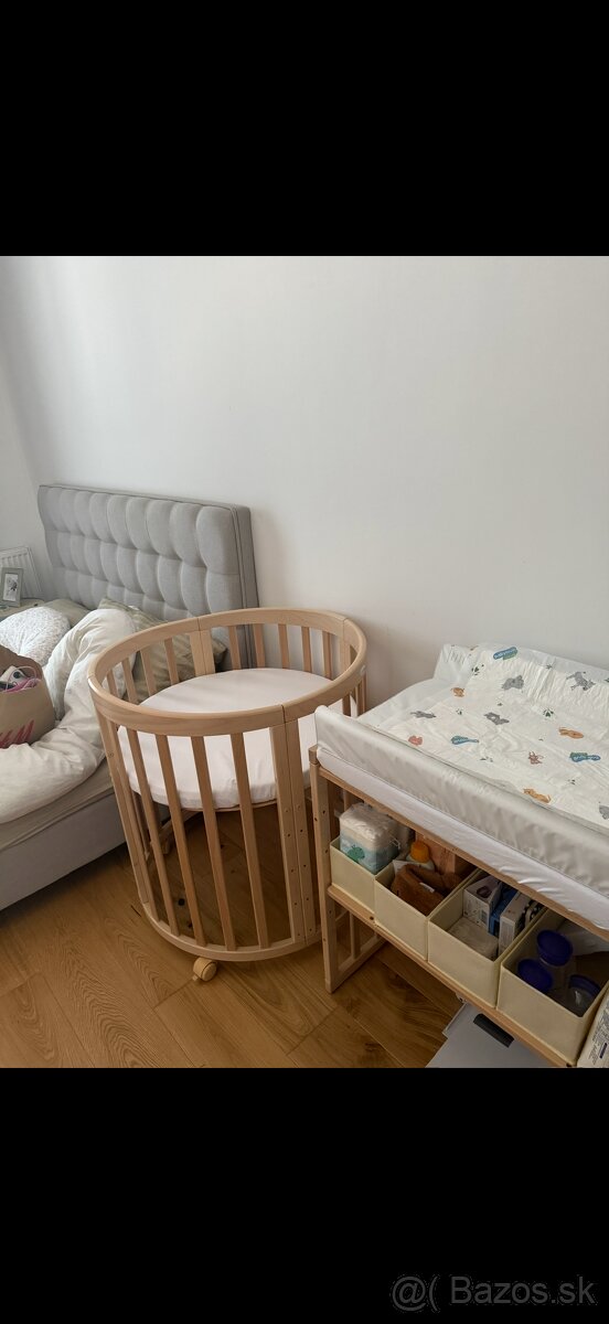 Rastúca postieľka 7v1 - 2