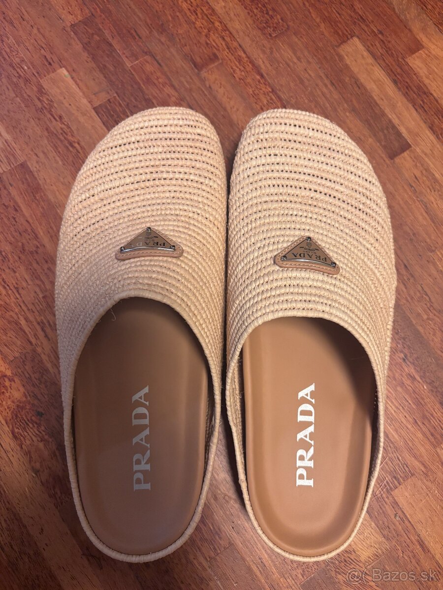 Prada Raffia Mule šlapky - 2