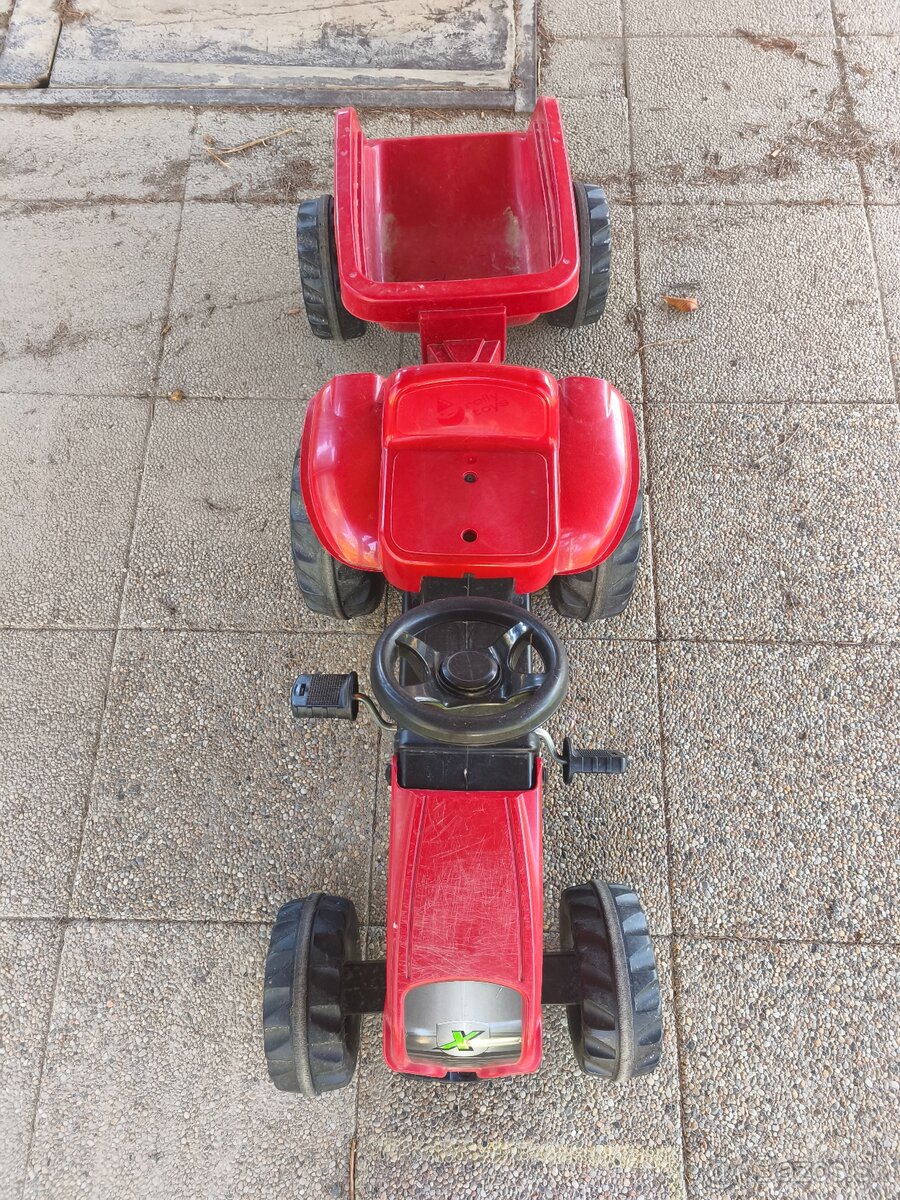 Detský šliapací traktor - 2