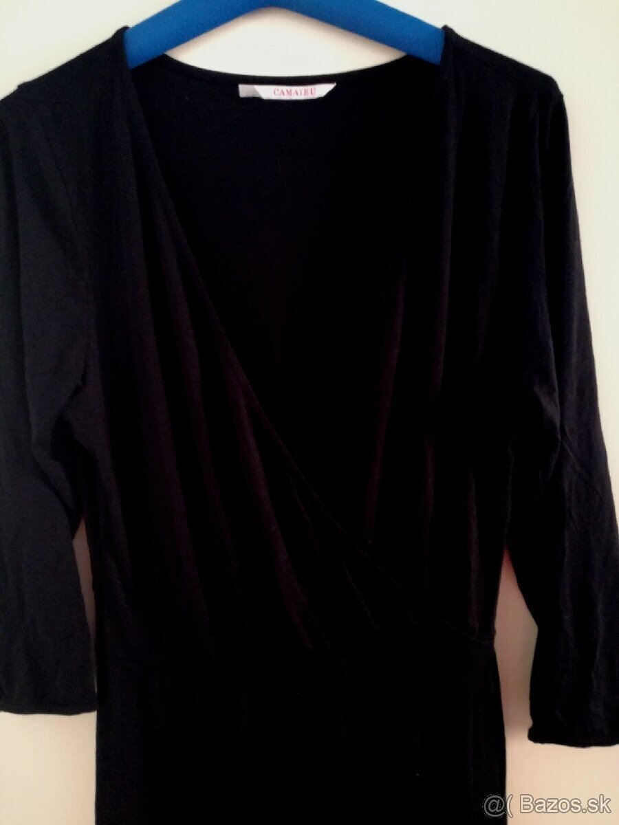 CAMAÏEU dámske zavinovacie midi šaty vel. L - 2